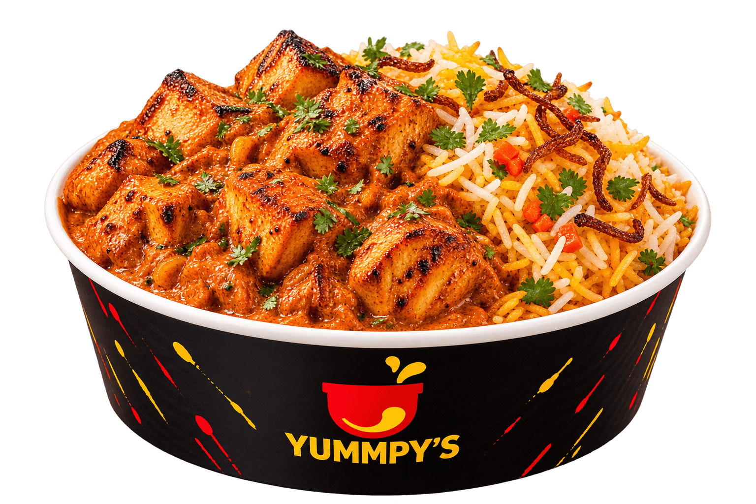 Yummpy's Signature Chicken Tikka Rice Bowl